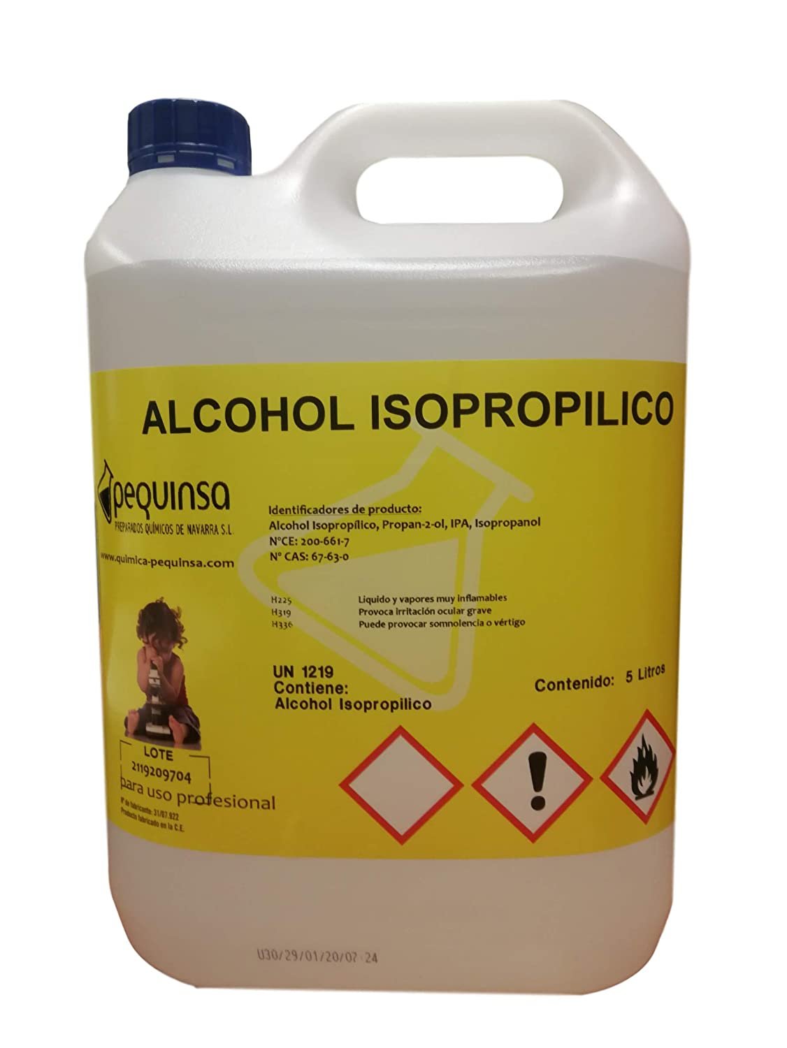 Alcohol Isopropilico 99,8%