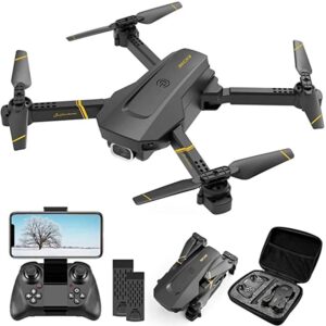 Dron Barato para principiantes con cámara gran angular plegable, cuadricóptero con WIFI, vídeo en vivo, FPV 4K/1080P HD