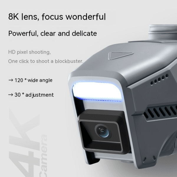 Drone Profesional 8K con Cámara Dual – Alta Definición Aérea.