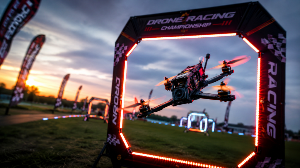 Drone racing FPV en competición