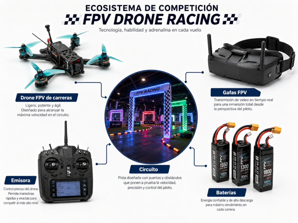 Ecosistema de competición FPV