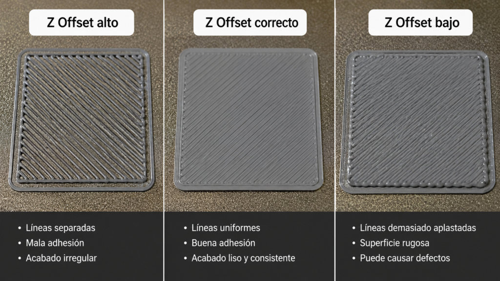 Cómo calibrar una impresora 3d paso a paso: ajuste correcto del Z Offset