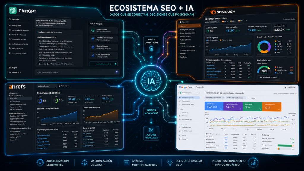 Ecosistema SEO con IA

