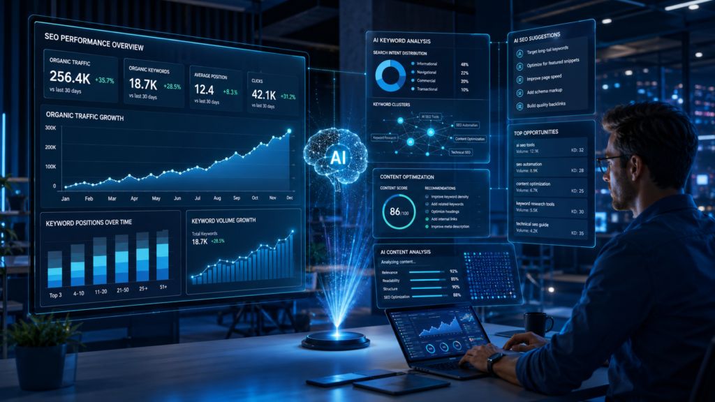 Crecimiento SEO con IA
