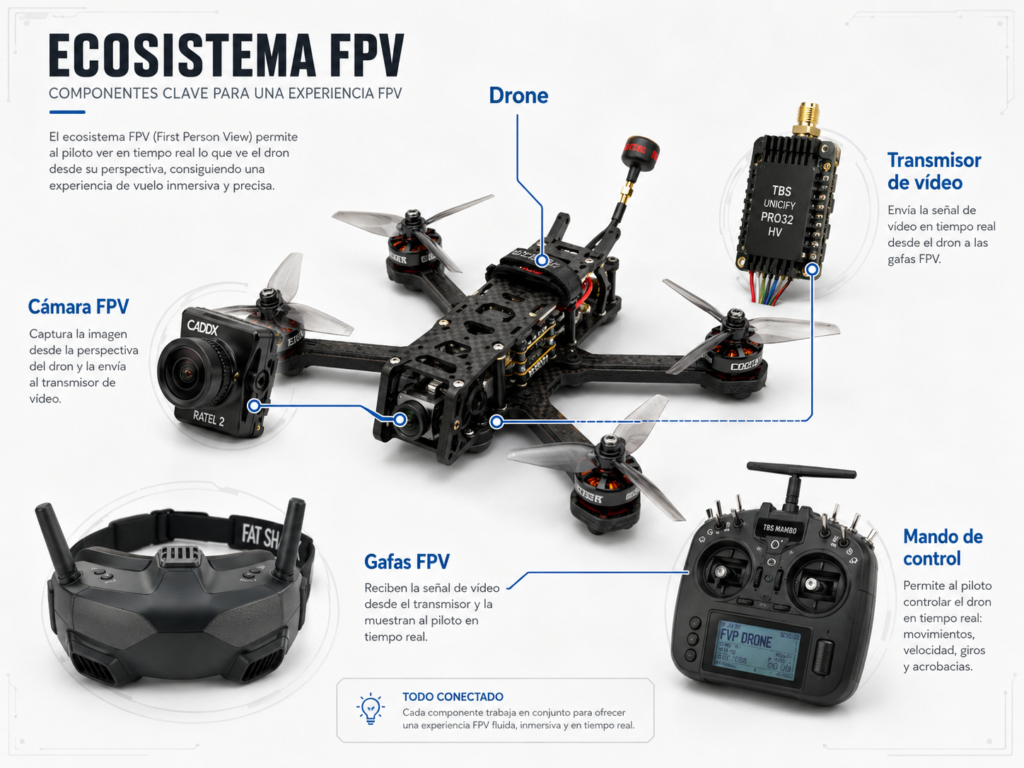 Ecosistema FPV y sus componentes
