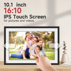 Pantalla táctil IPS del Marco Digital WiFi de 10,1 pulgadas