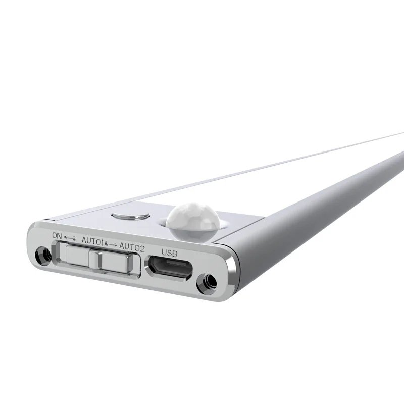 Luz LED para armario con sensor de movimiento recargable