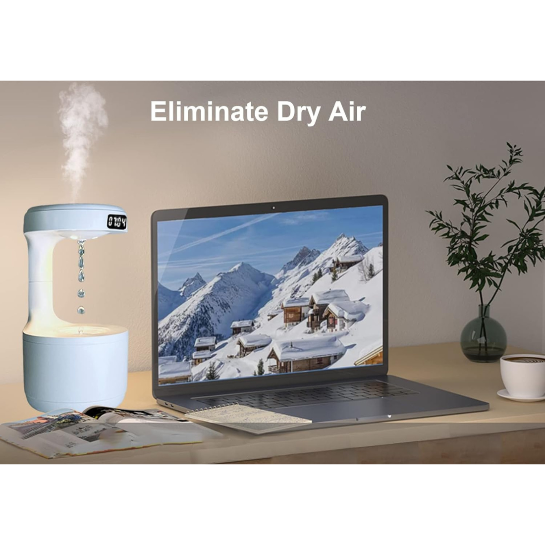 Humidificador con protección contra funcionamiento en seco