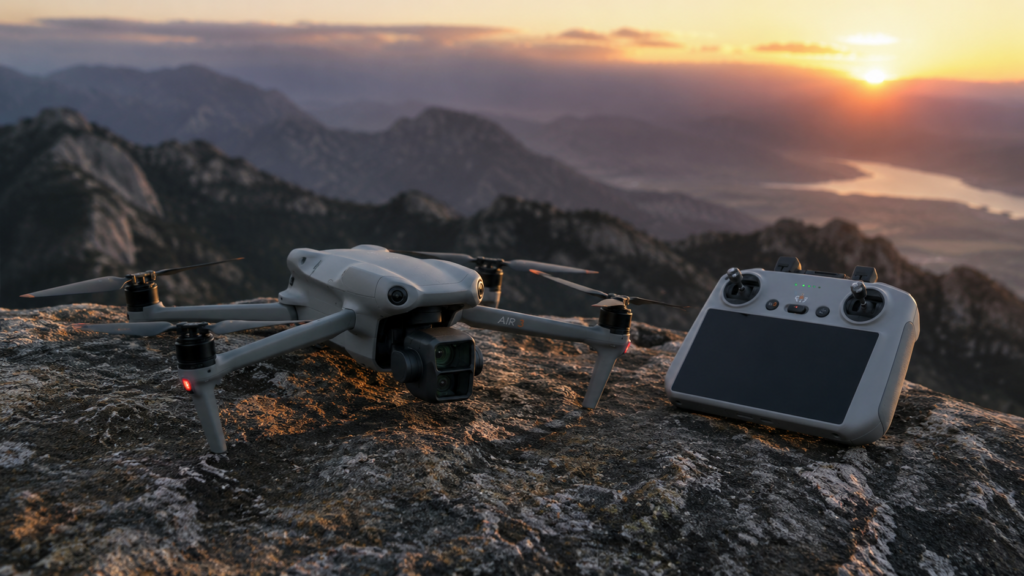 DJI Air 3 con DJI RC 2