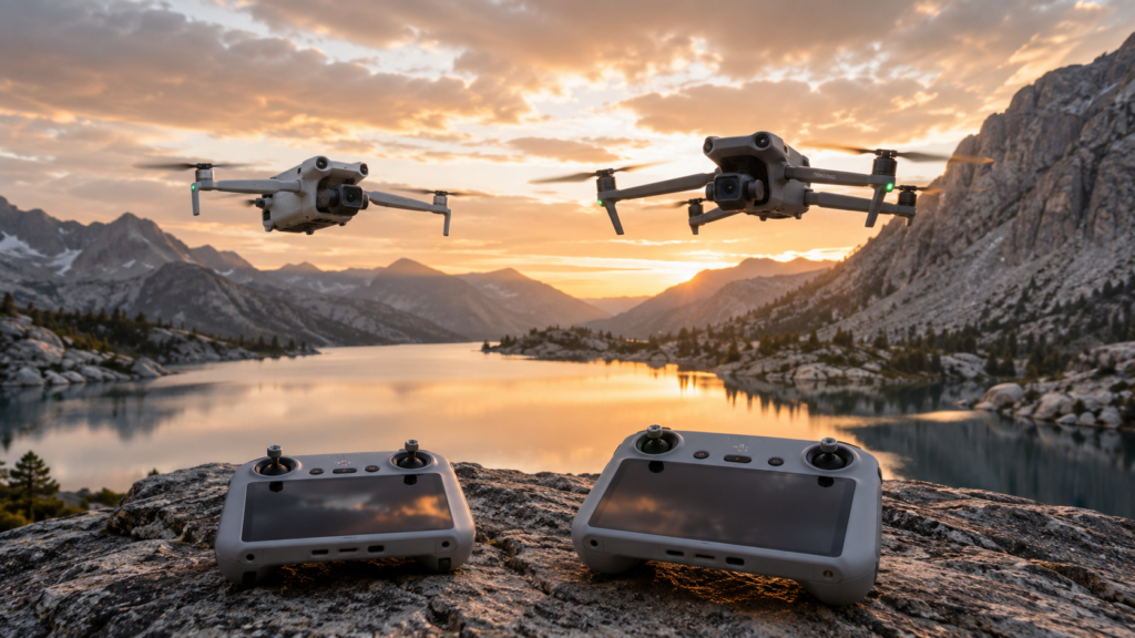 Comparativa DJI Mini 4 Pro vs DJI Air 3