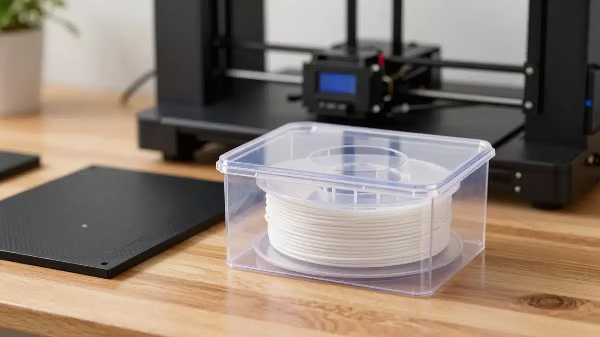 Secador de filamento con bobina y placa PEI de recambio, accesorios para impresora 3D FDM